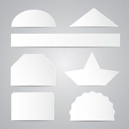 Paper Shapes with Shadows Paper Shapes with Shadows
