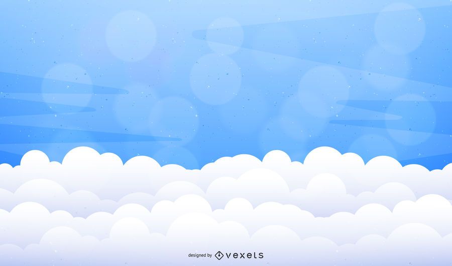 Nuvens de vetor Nuvens de vetor