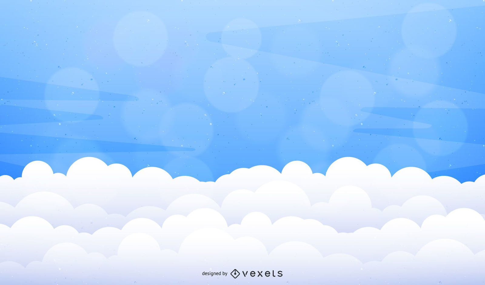 clouds vector background