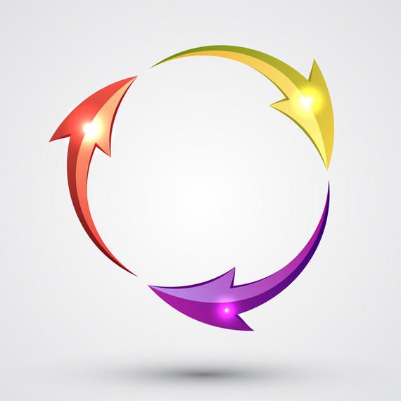 Shiny Arrow Circle Shiny Arrow Circle