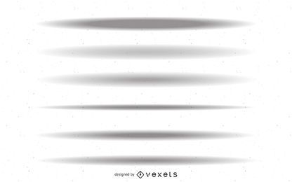 Sombras de objetos Sombras de objetos