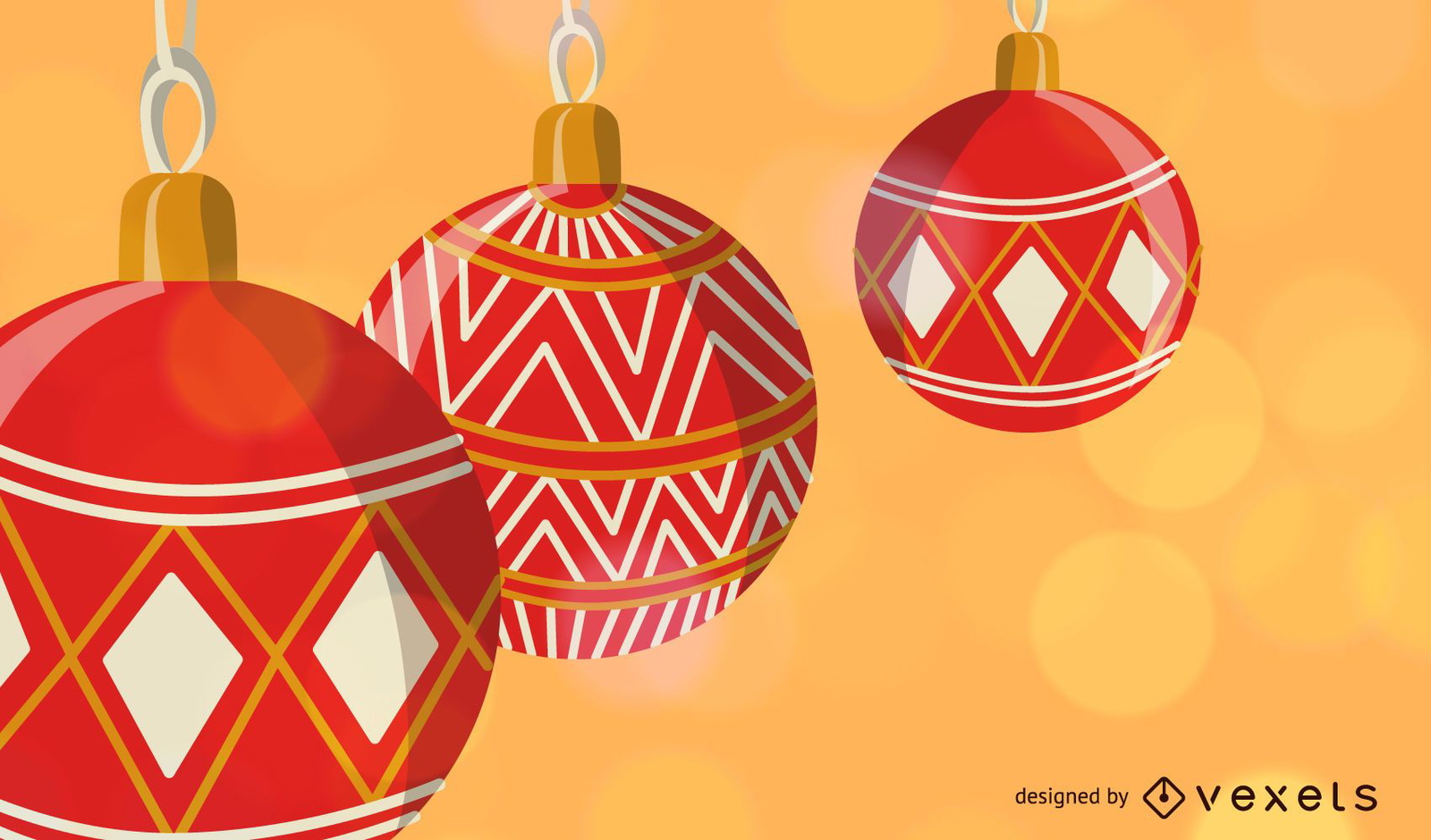 Download Christmas Baubles - Vector download