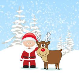Reno con Santa