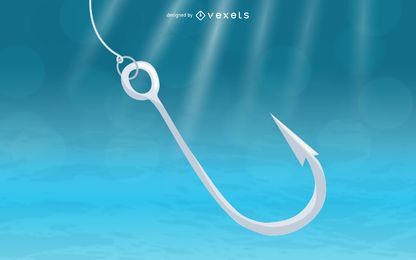 Vector Fishing Hook Vector Fishing Hook