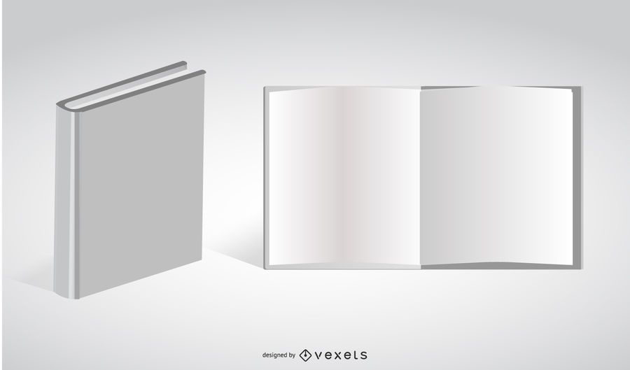 Livro Branco Vector Livro Branco Vector