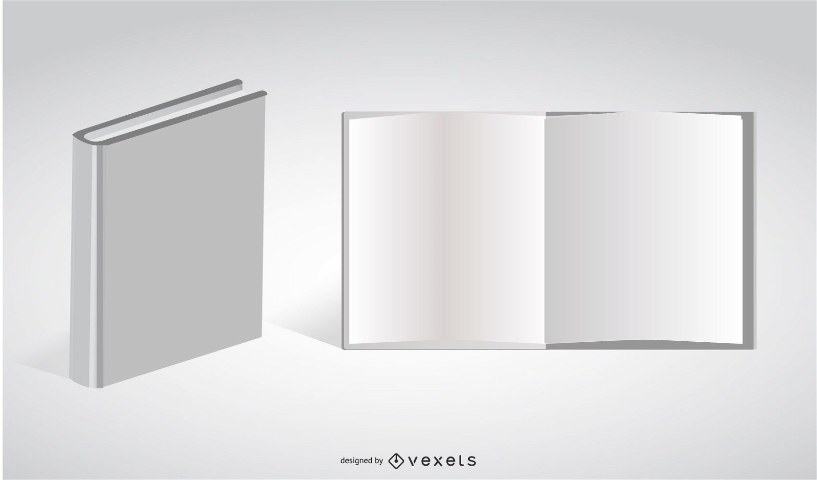 White Vector Book