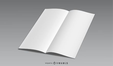 Folleto blanco