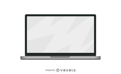Dünner Vektor Laptop Dünner Vektor Laptop
