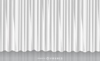 White Vector Curtain Vector Download