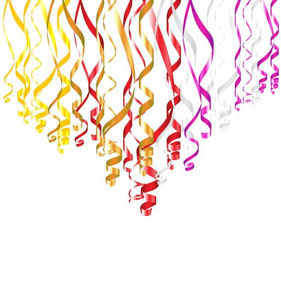 Vector Serpentine Ribbons Vector Serpentine Ribbons