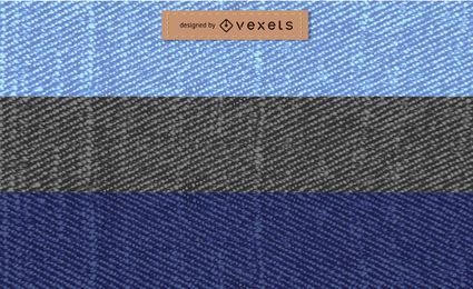 Coleção de textura de jeans