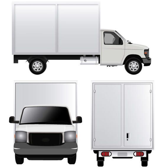 White Cargo Van White Cargo Van