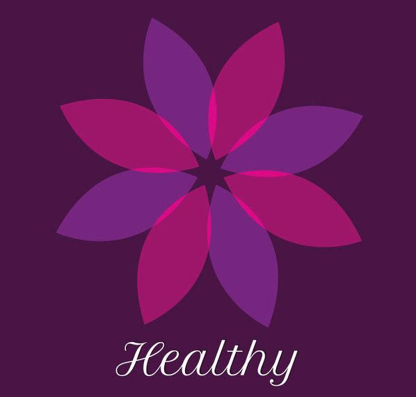 Health Logo Abstract Flower Health Logo Abstract Flower
