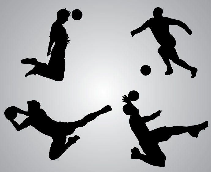 Goal Keeper Silhouettes Goal Keeper Silhouettes