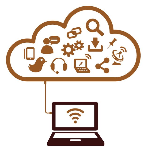 Infografía de computación en la nube