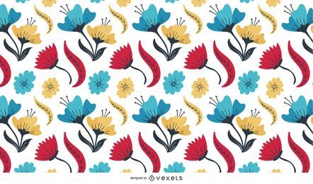 Abstract Multicolored Flowers Abstract Multicolored Flowers