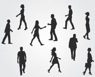 Corporate People Silhouettes