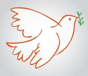 Paloma símbolo de la paz