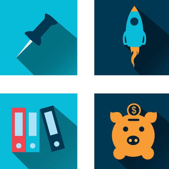 4 Business Icons 4 Business Icons