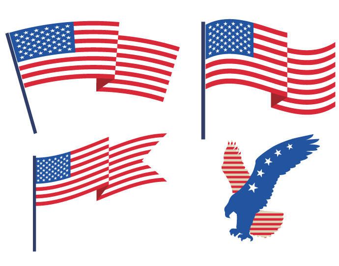 USA Flags Eagle USA Flags Eagle