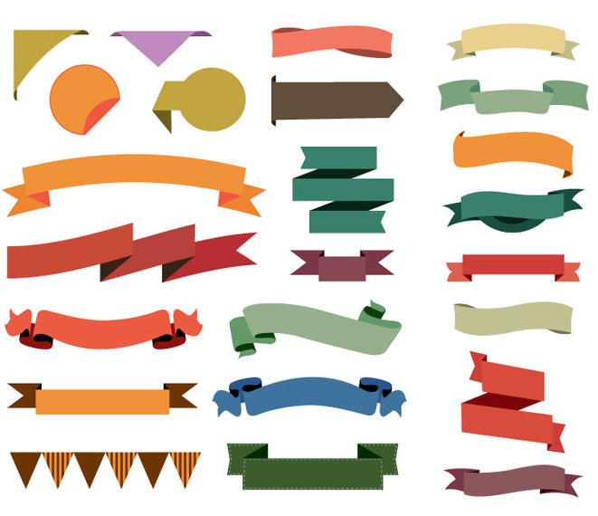 24 Colorful Ribbons 24 Colorful Ribbons