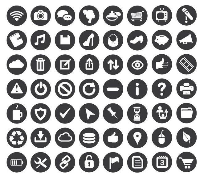 Iconos de negocios mínimos Iconos de negocios mínimos
