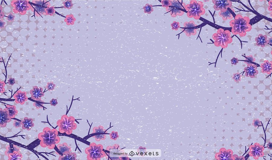 Fundo de retalhos floral sujo Fundo de retalhos floral sujo