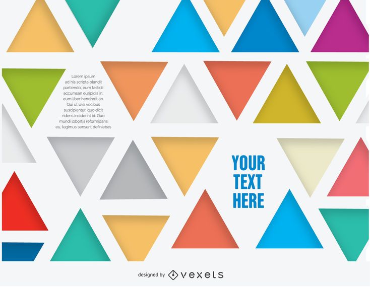Abstract triangles background Abstract triangles background