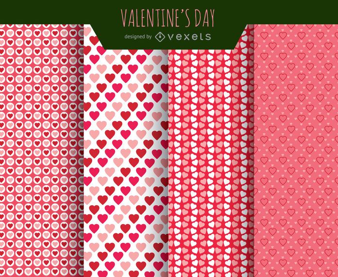 Patrones de amor de san valentin Patrones de amor de san valentin