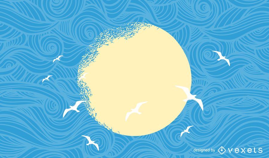 Summer Sun Floral Swirls Decoration Summer Sun Floral Swirls Decoration