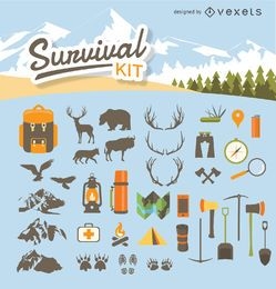 Camping survival kit