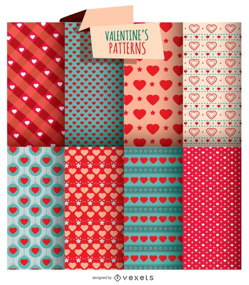 8 Valentine's day textures 8 Valentine's day textures