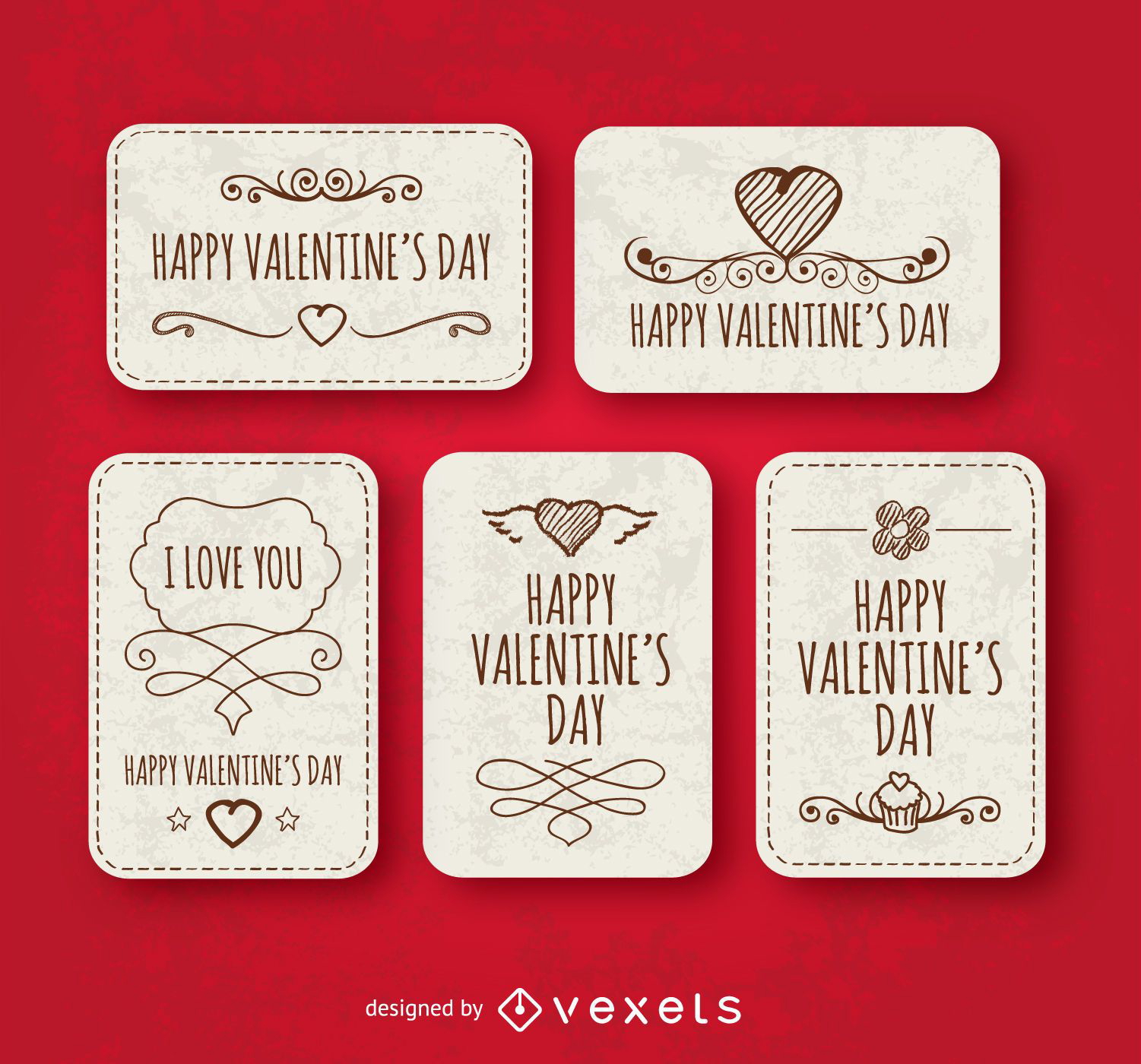 Free Printable Valentines Day Labels Printable Labels - vrogue.co