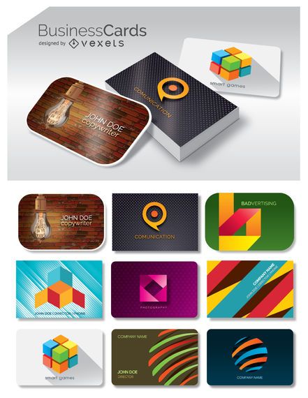 9 Business Card and mockup 9 Business Card and mockup
