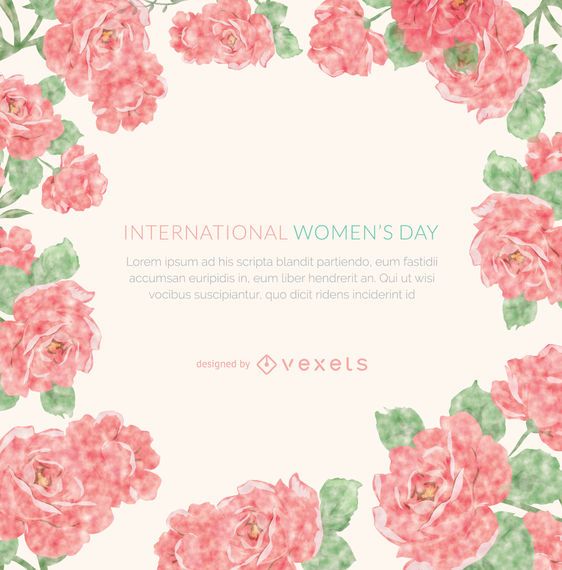 Women?s Day frame Women?s Day frame