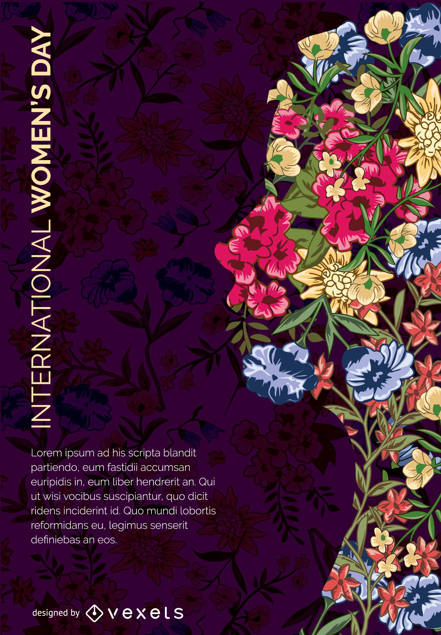 Día de la mujer del arte floral