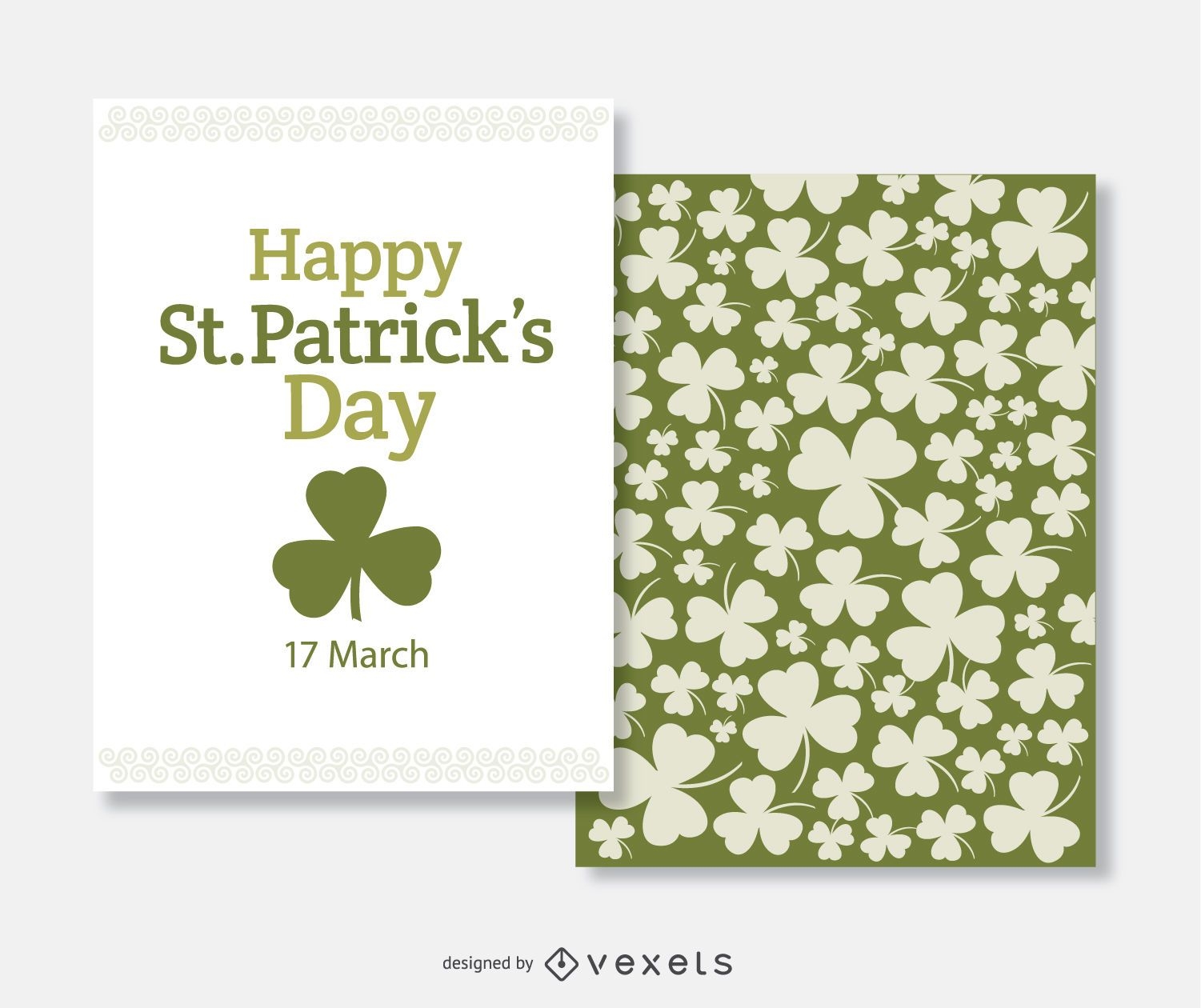 St. Patrick&#39;s Day Grußkarte