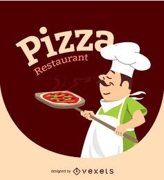 Pizza Cheff character design