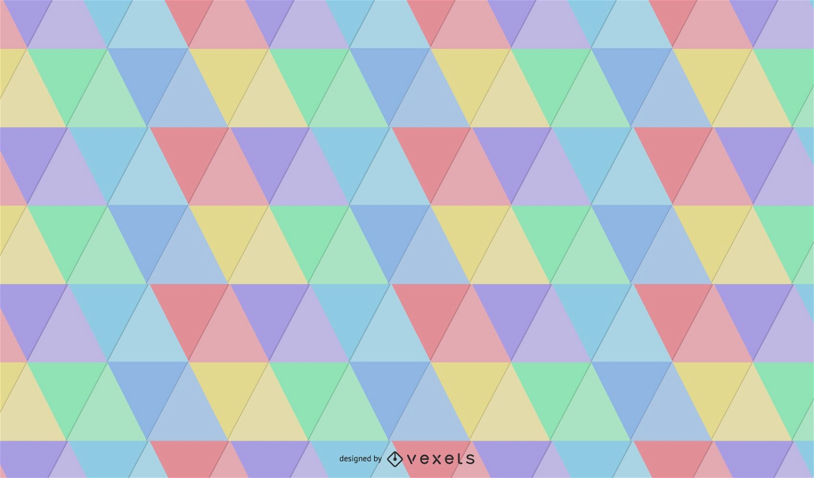 Hipster Label Seamless Triangle Pattern
