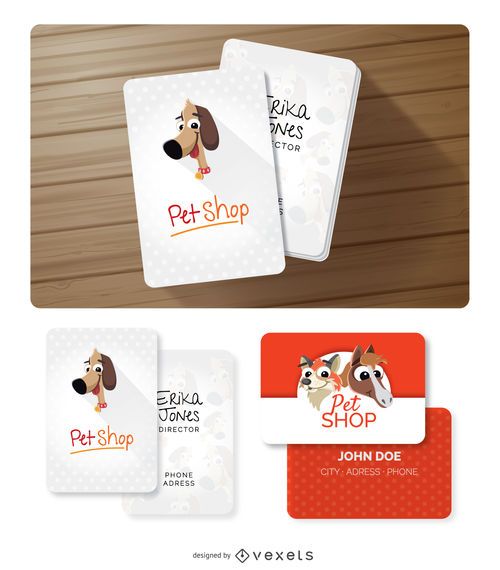 Funny animals business cards Funny animals business cards