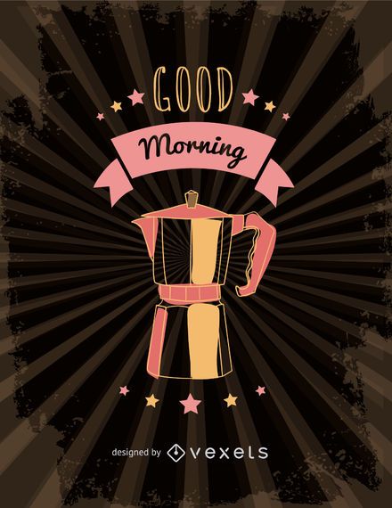 Ilustração de cafeteira italiana retrô Ilustração de cafeteira italiana retrô