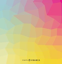 Geometrische Abdeckung mit weichen Farben