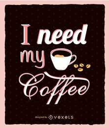 Kaffeeküchenrahmen