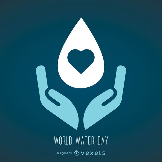 Símbolo del día Mundial del Agua Símbolo del día Mundial del Agua