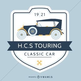 Vintage car badge