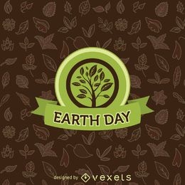 Earth Day tree emblem