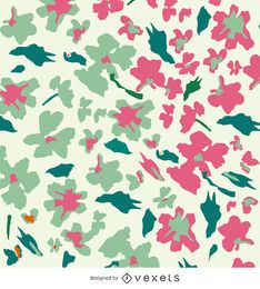 Abstrakter Blumenhintergrund