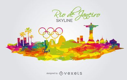Olympics 2016-Rio de Janeiro Skyline Olympics 2016-Rio de Janeiro Skyline