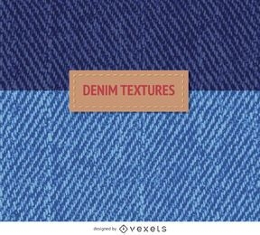 2 texturas jeans azul