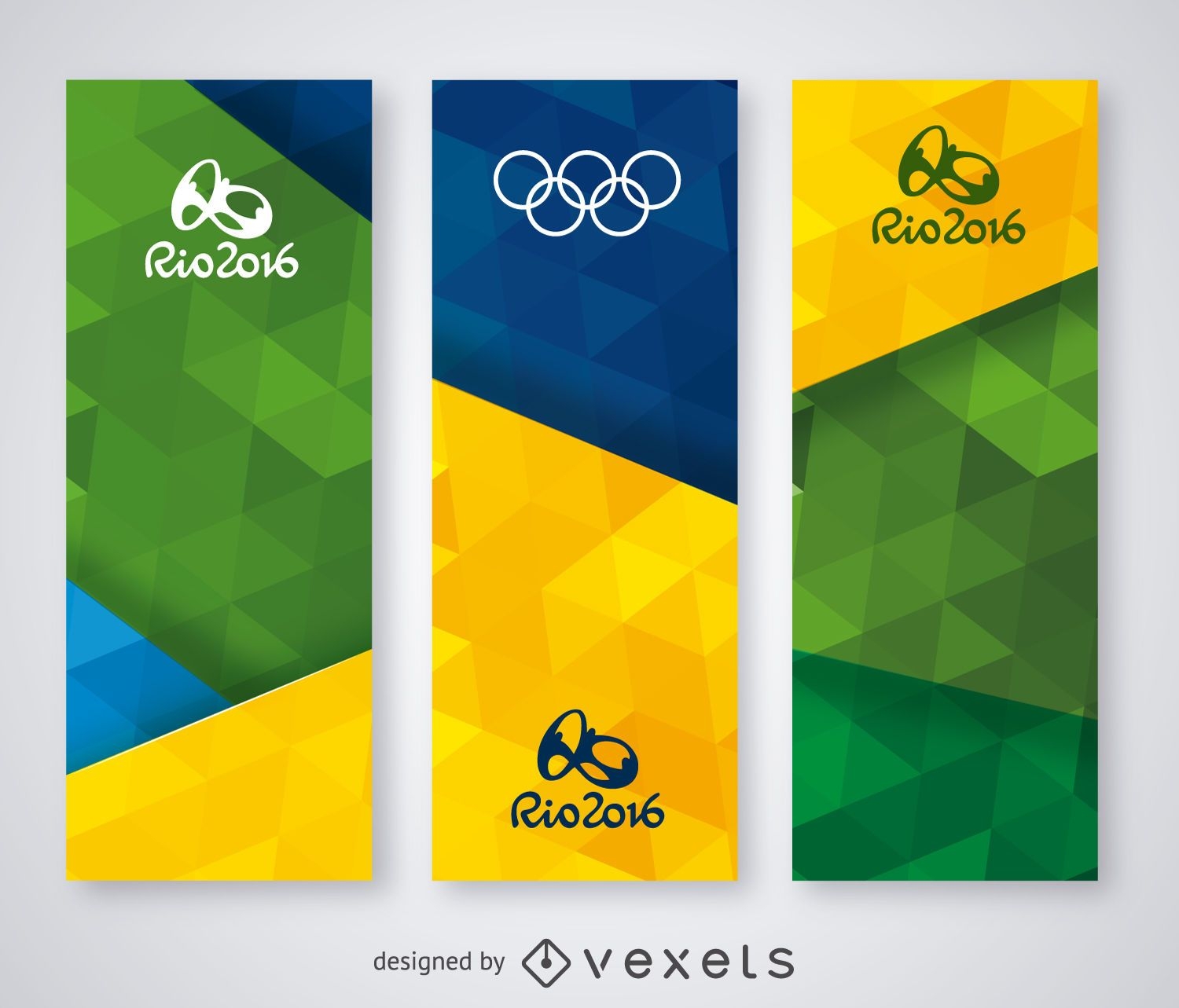 Conjunto de banners de Rio 2016